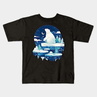 polar bear Kids T-Shirt